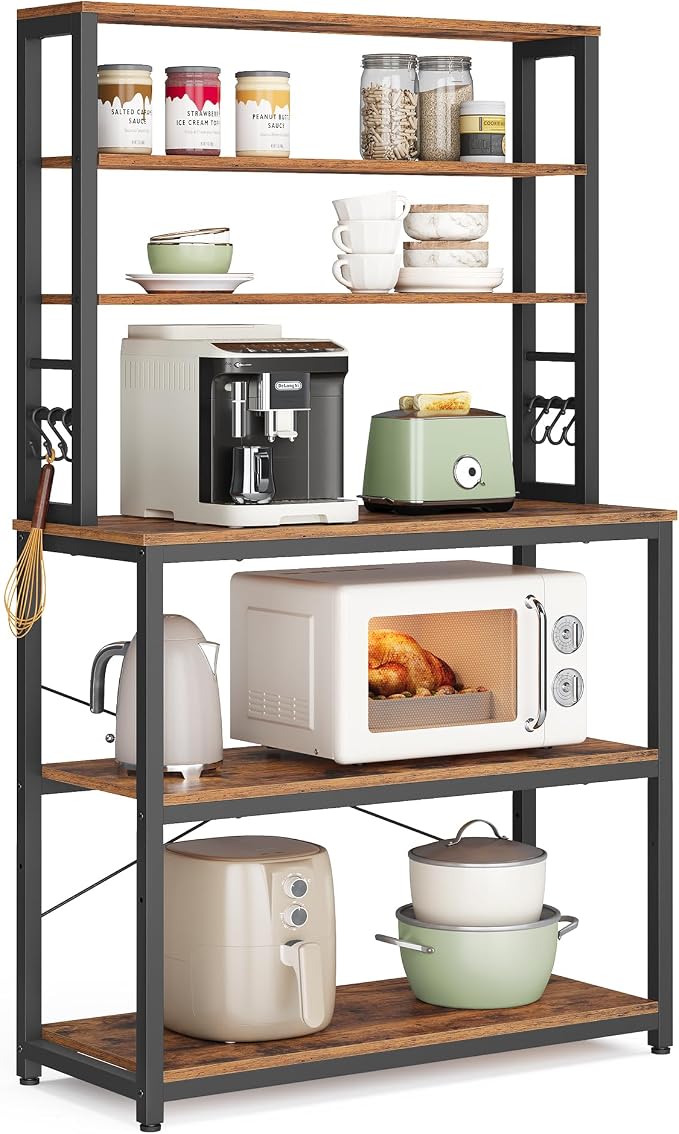 VASAGLE Coffee Bar, 31.5 Inches Baker's Rack by Unknown