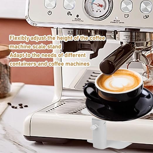 Coffee Scale Stand Carbon Steel Adjustable Height Weighing Rack - Image 3