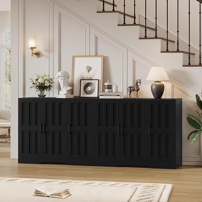 Modern Farmhouse Buffet Cabinet - Image 8