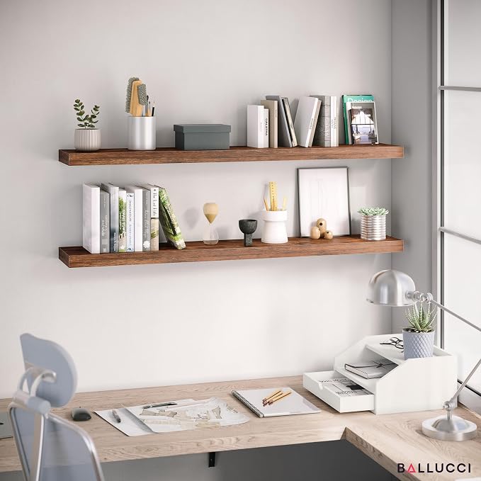 Ballucci Floating Shelves for Wall, - Image 4