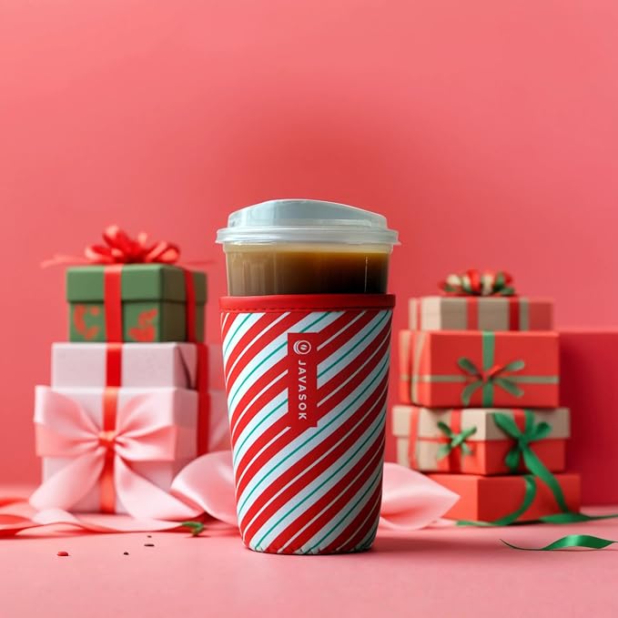 Sok It JavaSok Iced Coffee & Cold Soda Insulated Neoprene Cup Sleeve - Image 4