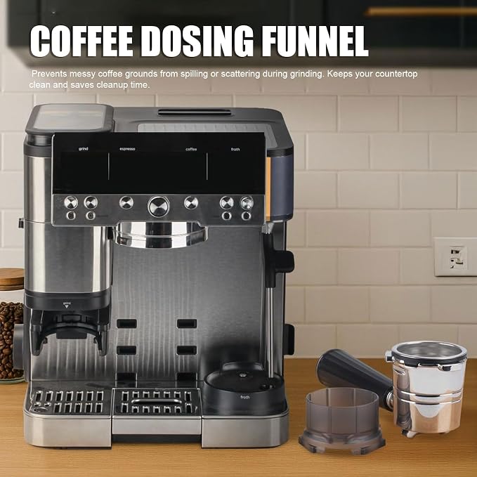 Pssopp Coffee Machine Portafilter Funnel, Good Tamping Assistance Easy to Use - Image 6