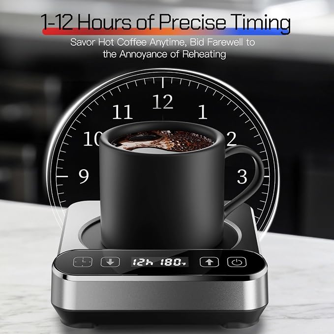 Smart Mug Warmer with Infrared Sensor, Coffee Mug Warmer - Image 5