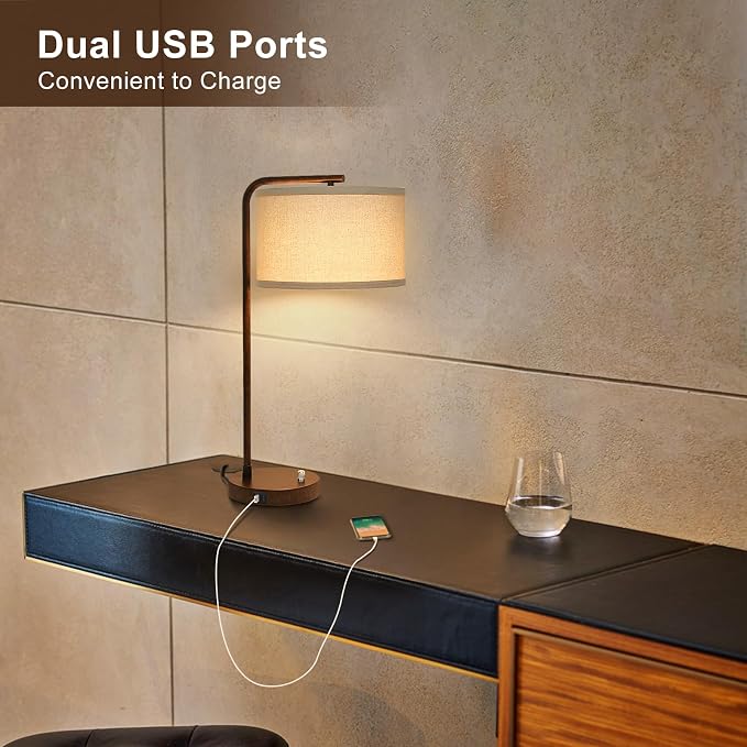 Vintage Table Lamp, Fully Dimmable Table Lamp - Image 4