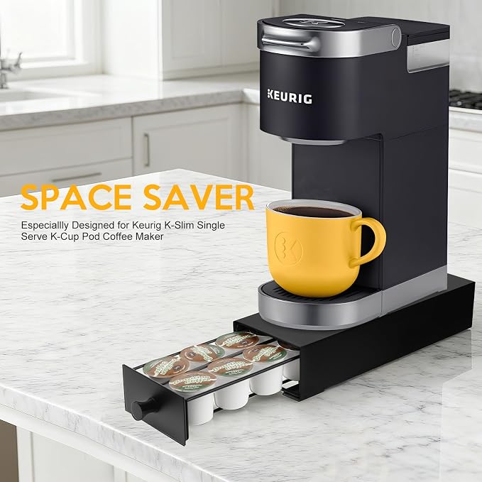 K Cup Coffee Pod Holder Drawer, Single Serve Coffee Pods Drawer K Cup - Image 5
