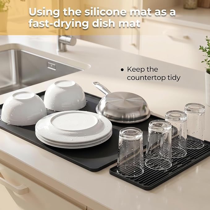 Silicone Coffee Bar Mat 24"x16" - Image 3