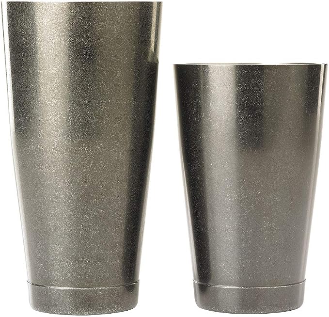 Barfly Cocktail Tin, Vintage Black by BarflybyMercer