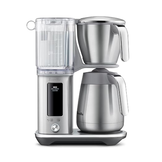 Breville Luxe Drip Coffee Machine BDC465BSS, Brushed Stainless Steel, Thermal by Unknown