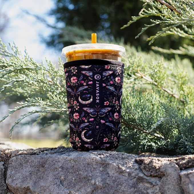 Sok It JavaSok Iced Coffee & Cold Soda Insulated Neoprene Cup Sleeve - Image 2