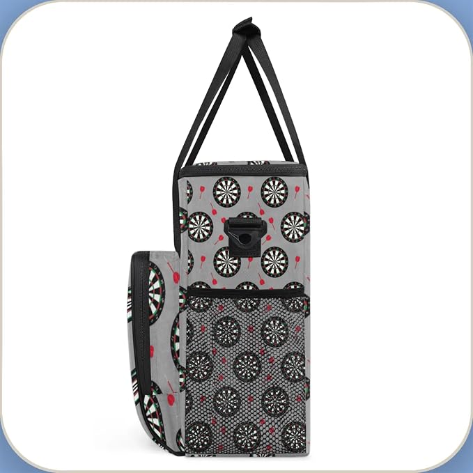 Dart Board Coffee Maker Travel Bag, Dart Board Large Carrying Storage Case - Image 4