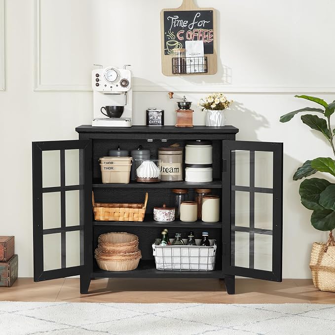 Joaxswe Large Sideboard Buffet Cabinet - Image 5
