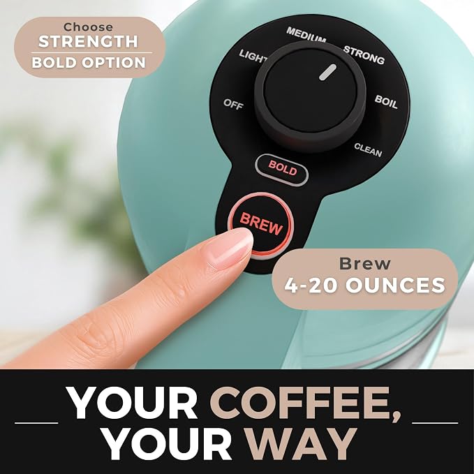 VINCI Micro Café Smallest Single-Serve Glass Coffee Brewer | Compatible - Image 8