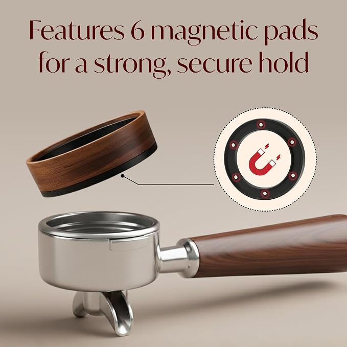 54mm Espresso Dosing Funnel – Magnetic Coffee Dosing Ring Compatible - Image 4