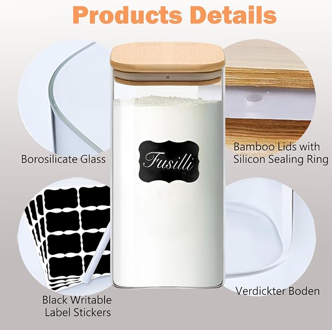 Glass Storage Containers with Lids - Image 5