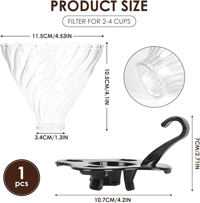 V60 Pour Over Coffee Dripper, 02 Filter - Image 2
