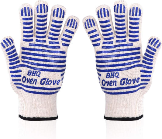 CZSYZCZS Extreme Heat Resistant Oven Gloves - 932F - Cooking Gloves for BBQ, Grilling, Baking,Cutting, Smoker Fireplace