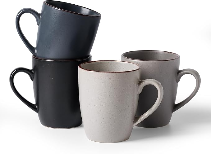 famiware Venus Coffee Mugs for 4, 13 oz Mug Set, Dringking Cup by Famiware