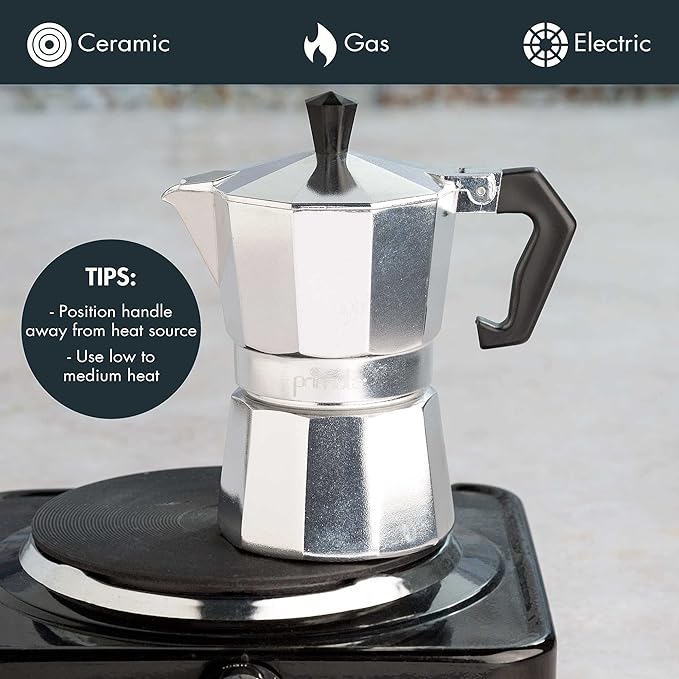 Primula Classic Stovetop Espresso and Coffee Maker, Moka Pot - Image 5