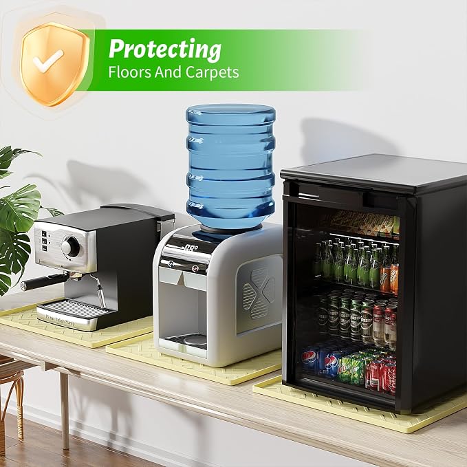 Silicone Mini Fridge Mat 19.7"x19.7" – Refrigerator Mats, Non-Slip Waterproof - Image 4