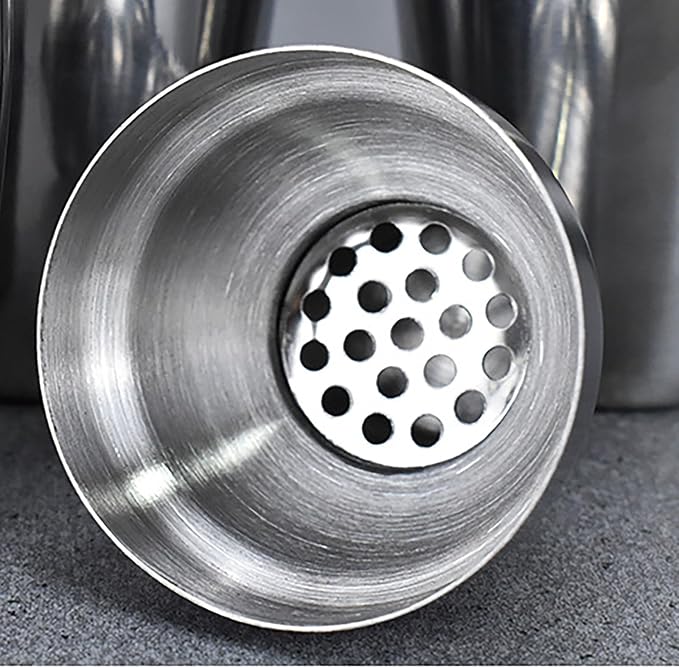 Small Size 8.4 Oz Cocktail Shaker, 5.5 In x 2.5 In Stainless Steel Drink Shaker - Image 3