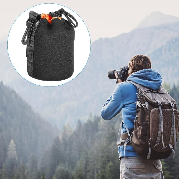 Patikil 3.3" x 5.5" Neoprene Lens Pouch - Image 7