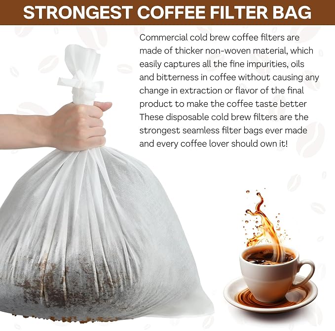 50Pcs Commercial Cold Brew Coffee Filters - Image 4
