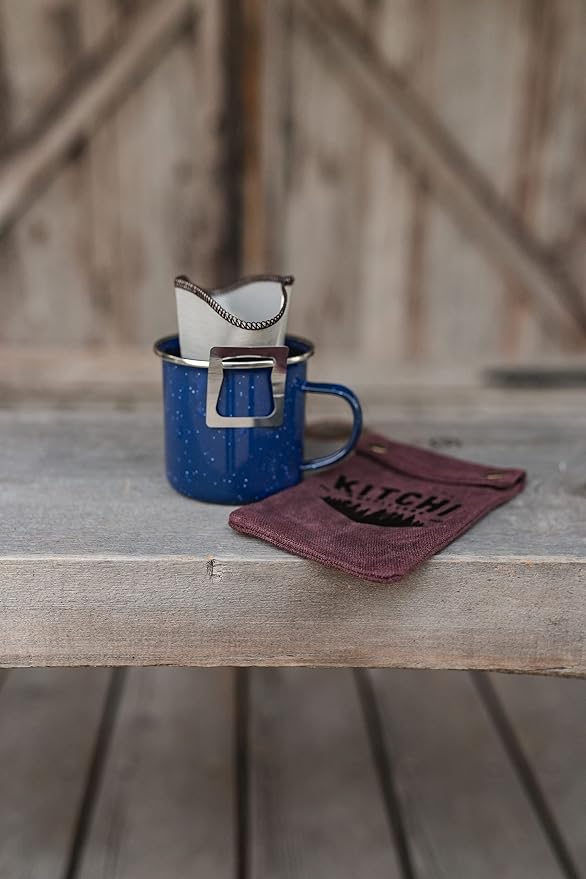 Lightweight Stainless Camping Backpacking and Hiking Pour over Coffee Dripper - Image 4