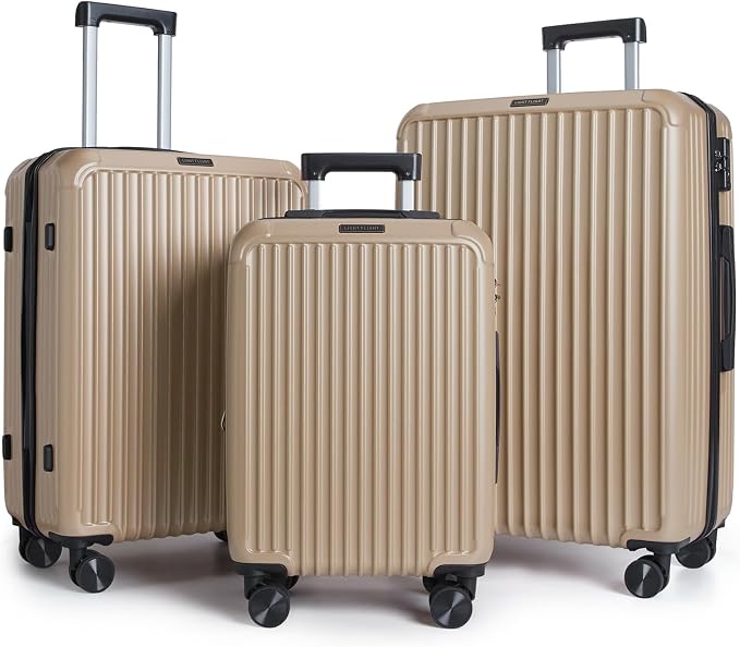 LIGHT FLIGHT 3 Piece Luggage Sets by LIGHTFLIGHT