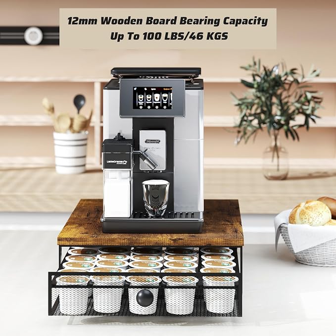 Sedegn Coffee Pod Holder Counter Coffee Vertuo Capsules Storage Organizer - Image 3