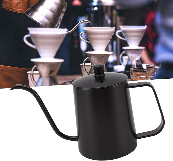 Zopsc Small Pour Over Coffee Kettle, Stainless Steel Gooseneck Spout Kettle - Image 2