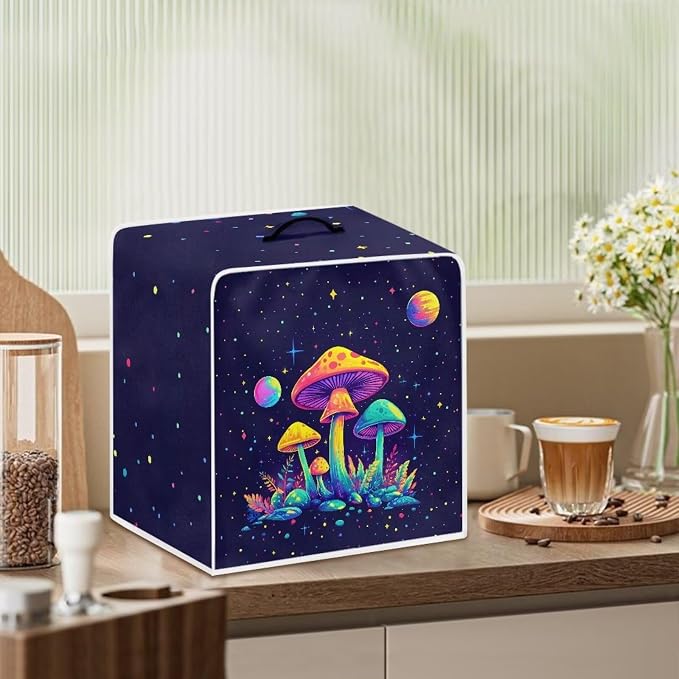 Mushroom Planet Coffee Machine Covers Folding Covers - Image 3
