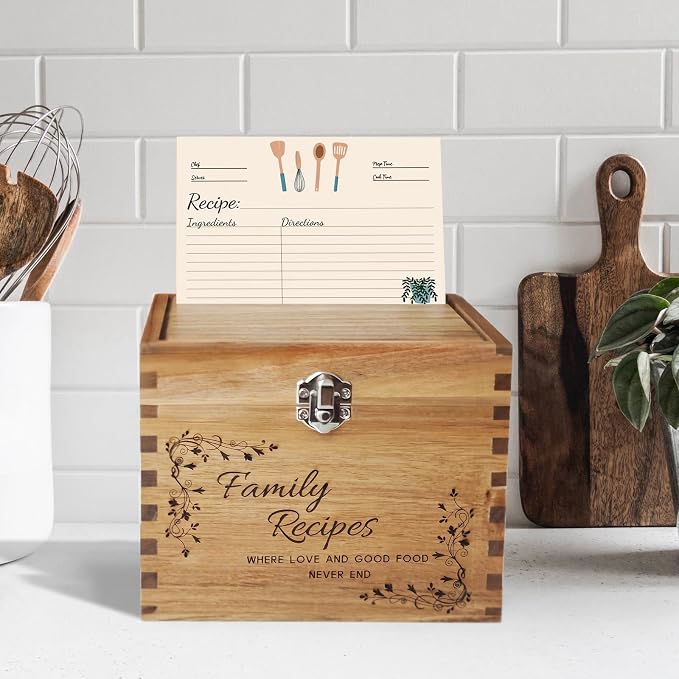 YOJO Recipe Cards, Double Sided Cardstock - Image 5