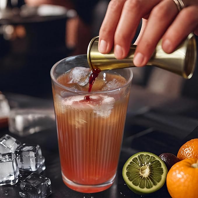 Glass Cocktail Shaker, 17oz Leak-Proof Martini Shaker - Image 4
