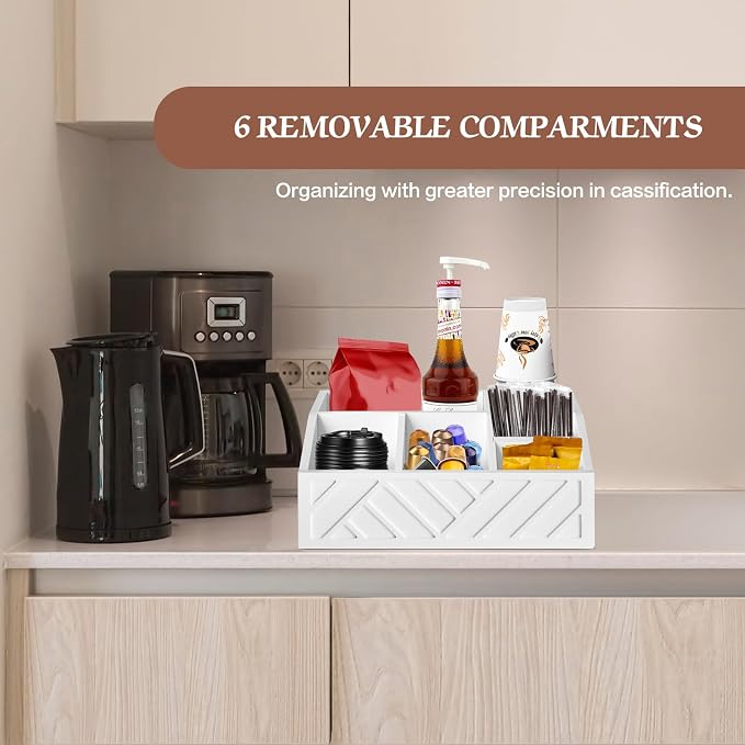 Wood Coffee Station Accessories - Image 4