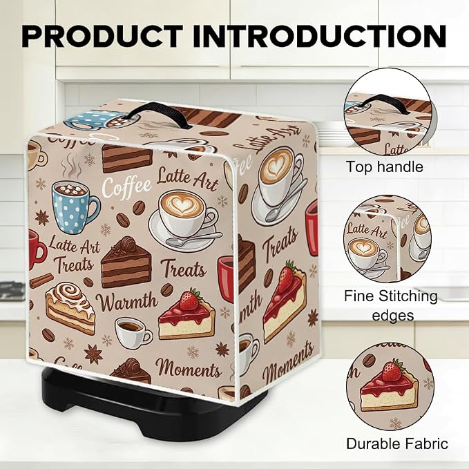 WEBEEDY Dust Proof Coffee Maker Cover - Image 3