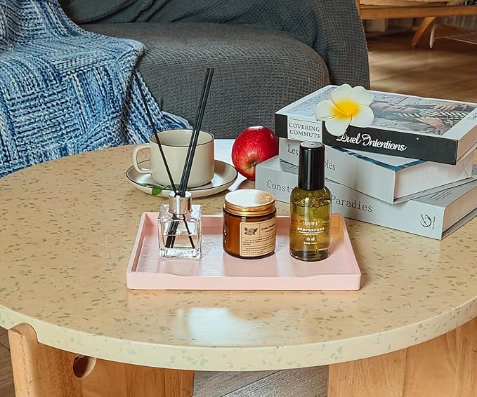 Pink Small Serving Tray, Countertop Organizer | - Image 4