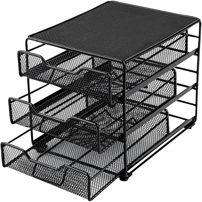 Restaurantware Restpresso 8.5 x 8.5x 7 Inch Multi-Tier Coffee Capsule Drawer 1 - Image 2