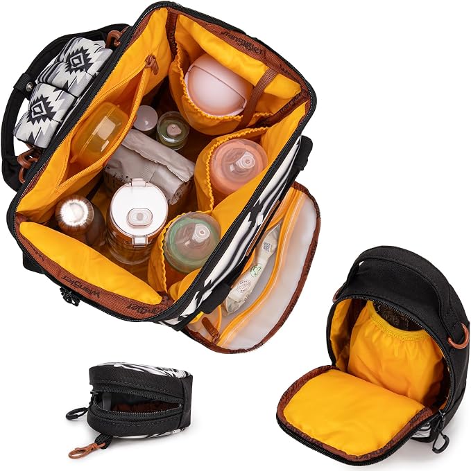 Montana West Wrangler Callie Diaper Bag Backpack - Image 3