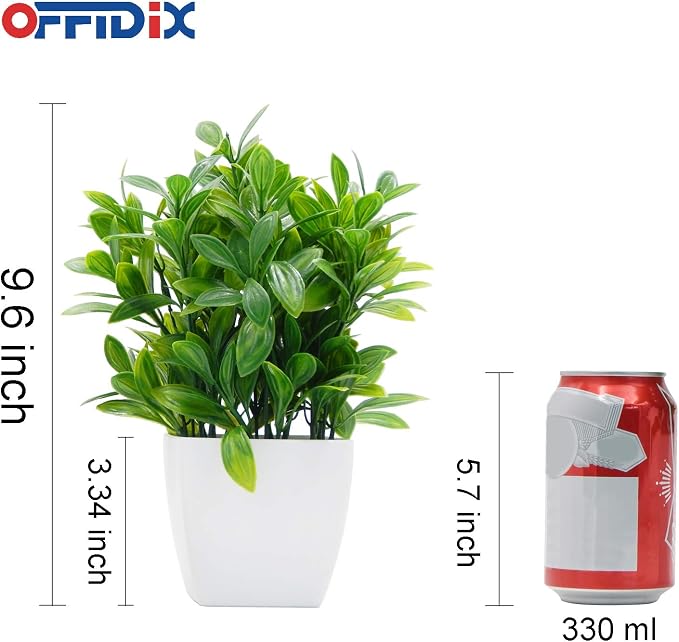 OFFIDIX Artificial Eucalyptus Plants - Image 2