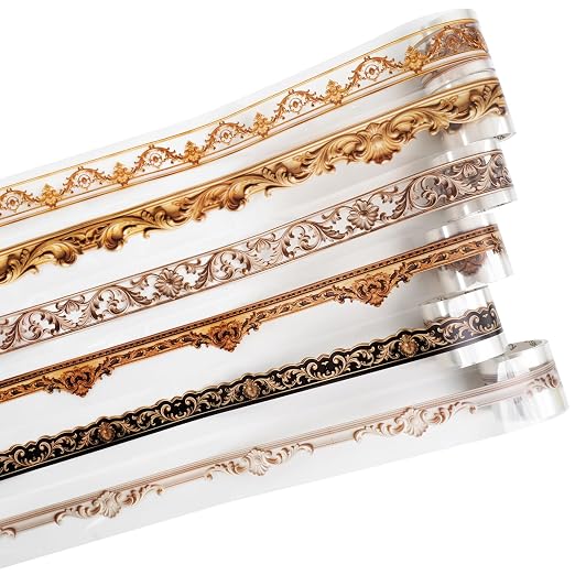 6 Rolls Vintage European PET Border Tape by Auriicleaf
