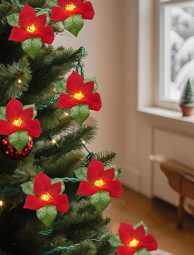 SUNSGNE 8.5FT LED Flower String Lights - Image 7