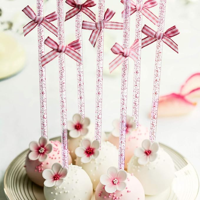 Honoson 100 Pcs Clear Swizzle Sticks Ball Head Stirrer Disposable Plastic Round - Image 7