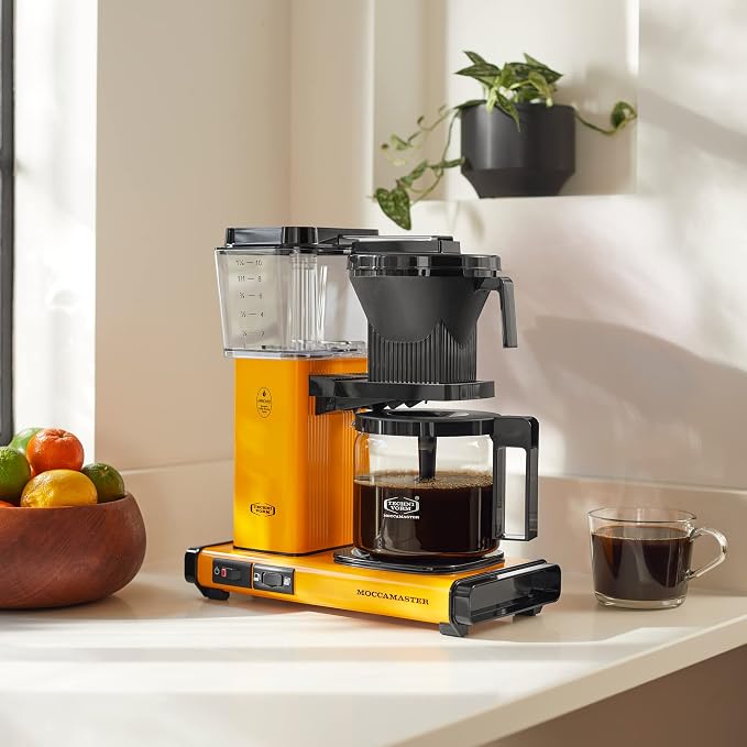 Technivorm Moccamaster 53942 KBGV 10-Cup Coffee Maker Yellow Pepper, 40 Ounce - Image 10