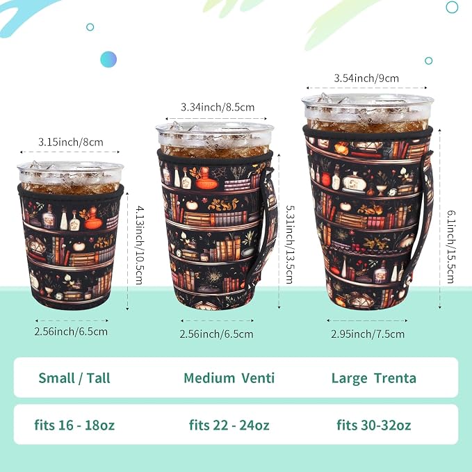Iced Coffee Sleeve Insulator Sleeves - Image 2