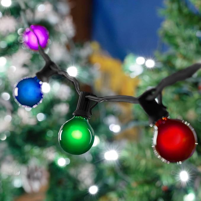 25 Foot G50 Outdoor Patio String Lights - Image 6