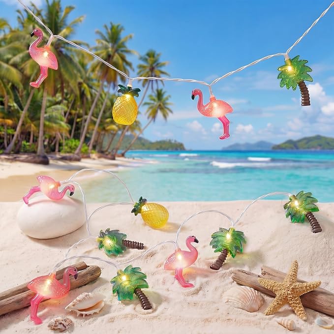 12Ft Summer Beach String Lights by Txcigech
