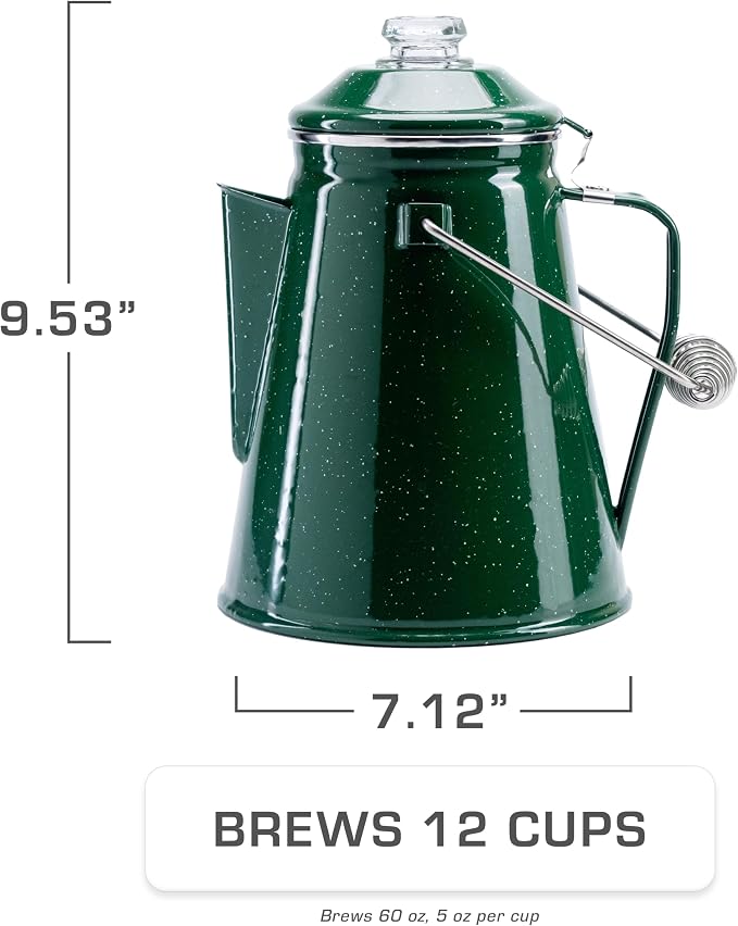 COLETTI Classic Percolator Coffee Pot — The Most Nostalgic Camping Coffee Pot - Image 2