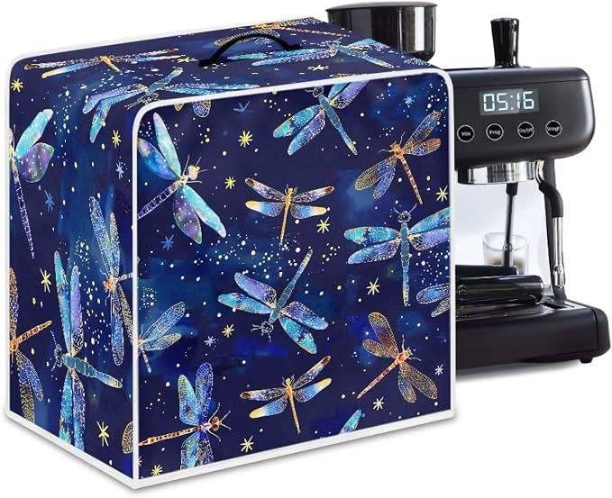 Blue Dragonfly Coffee Maker and Blender Covers - Image 2