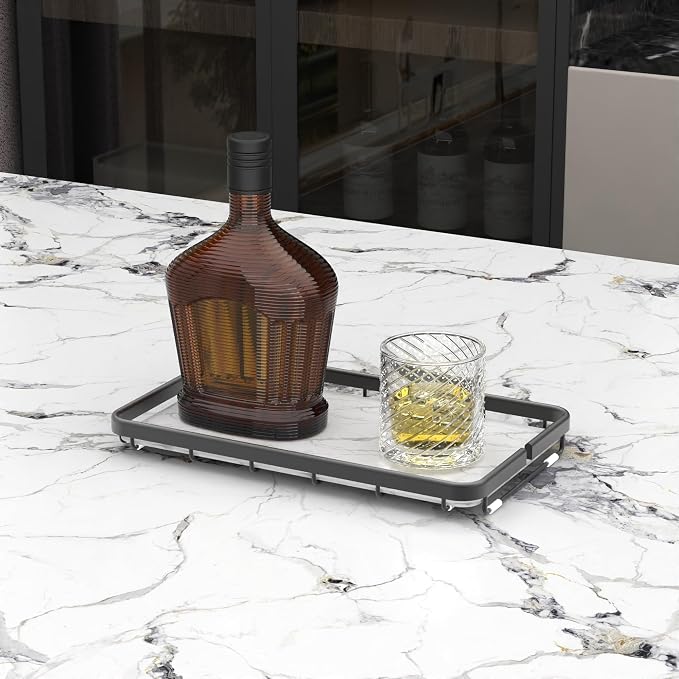 Counter Organizer for Bathroom, Kitchen or Coffee Bar, Metal Shelf - Image 8
