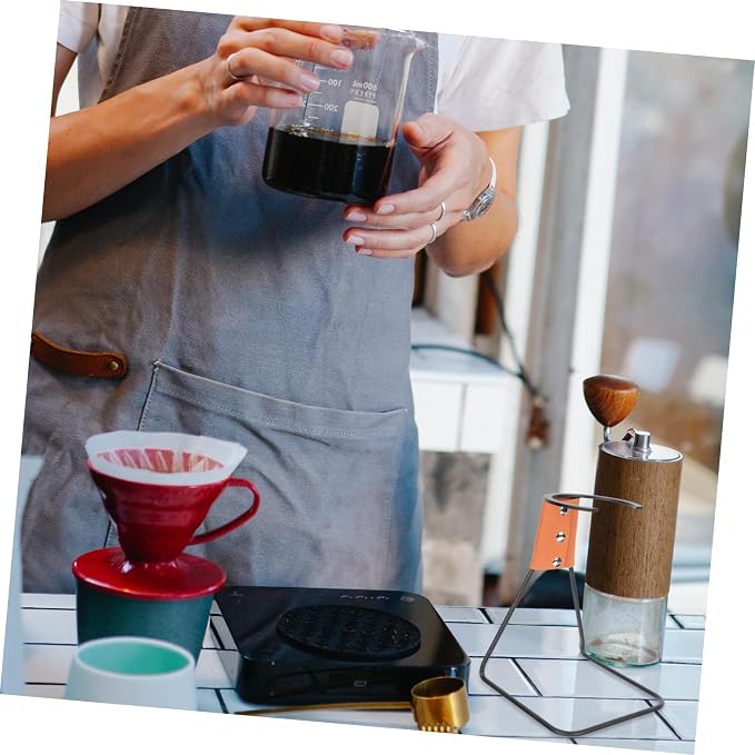 1pc Hand Coffee Filter Holder Metal Dripper Rack Sturdy Iron Base Coffee - Image 8